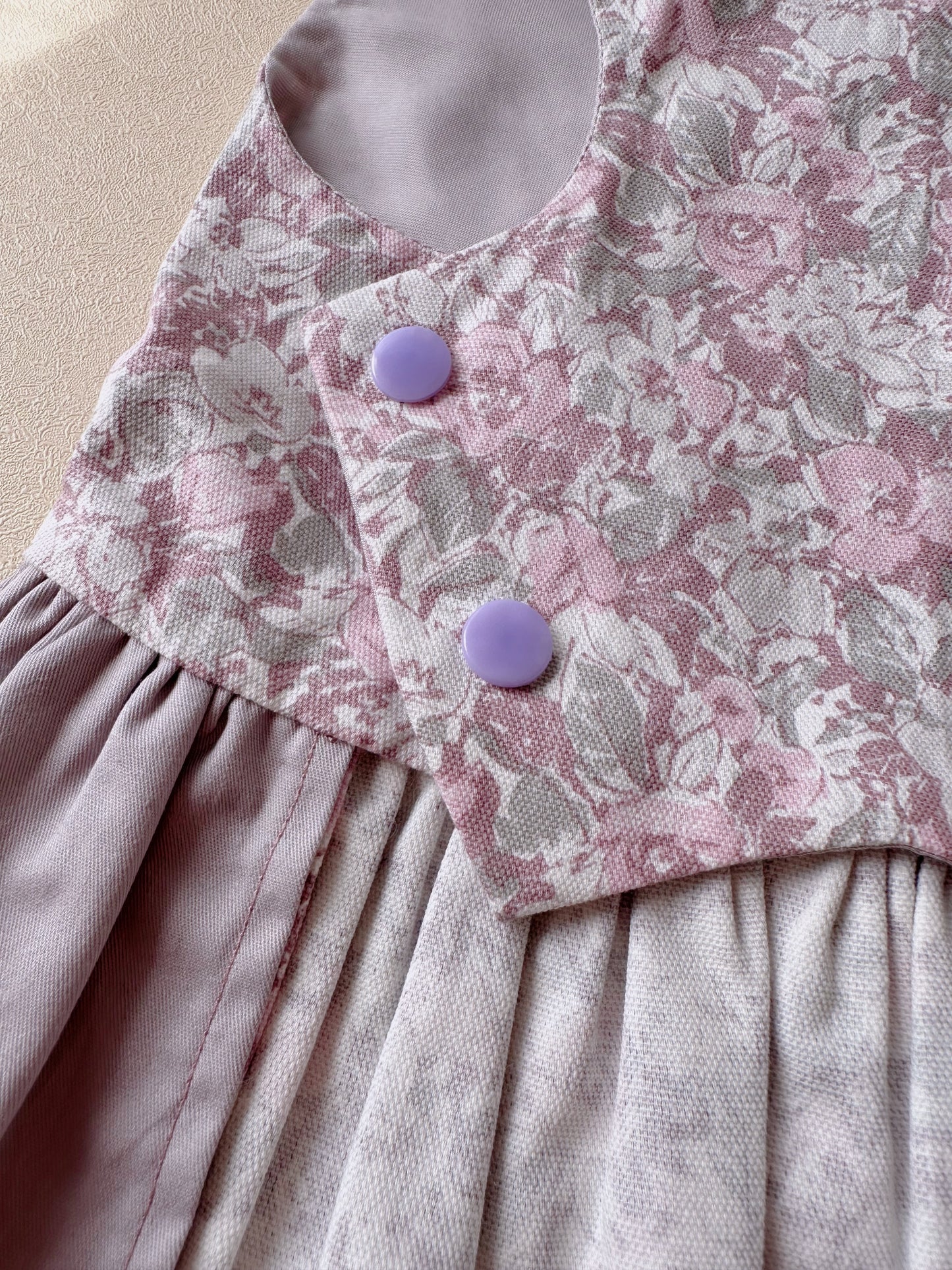 Lilac Floral Dress